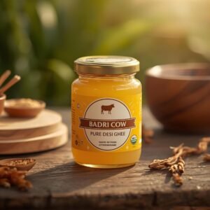 Badri Cow Pure Desi Ghee – from Uttarakhand Hills (1. Ltr)