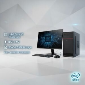 i5 Desktop Computer 8GB Ram + 256GB SSD
